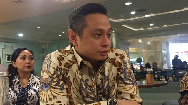 Director of Sustainability and Stakeholder Relations Asian Agri Bernard A Riedo di Kawasan Plaza Indonesia, Jakarta (31/1). (Foto: Nurul Nur Azizah/kumparan)