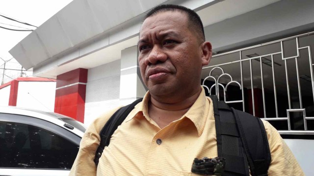 Pengacara Drivel Ojol Ahmad Hilmi Tersangka Lakalantas Hands Edward. (Foto: Yuana Fatwalloh/kumparan)