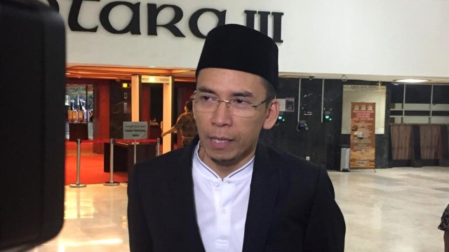 Tuan Guru Bajang (TGB) Zainul Majdi saat ditemui di Gedung DPR RI, Kamis (31/1). (Foto: Rafyq Panjaitan/kumparan)