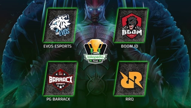Finalis Tokopedia Battle of Friday Dota 2. (Foto: IESPL)
