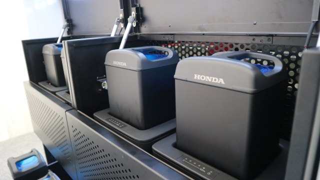 Baterai Honda PCX Listrik. (Foto: Ghulam Muhammad Nayazri / kumparanOTO)