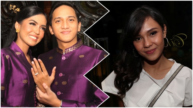 Anastasia Herzigova, Ge Pamungkas dan Angie Ang. Foto: Munady Widjaja