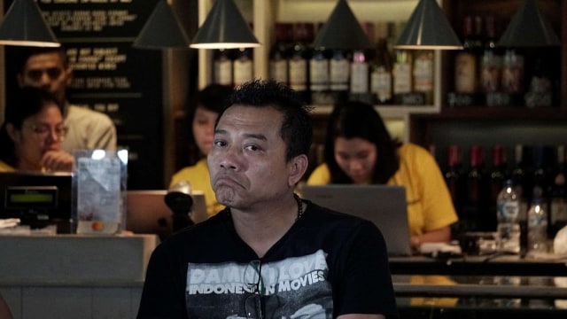 Anang Hermansyah melakukan pertemuan membahas tentang RUU permusikan di Cilandak Town Square, Jakarta, Senin (4/2/2019). Foto: Irfan Adi Saputra/kumparan