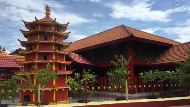 Suasana di Vihara Bahtera Bhakti, Jakarta. Foto: Fachrul Irwinsyah/kumparan