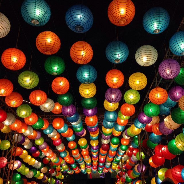 Lampion Sebagai Hiasan Foto: Pixabay