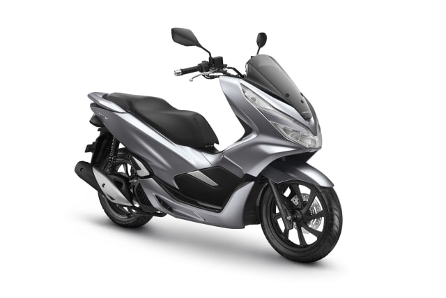 Warna baru PCX 2019 Sophisticated Matte Silver. Foto: Istimewa
