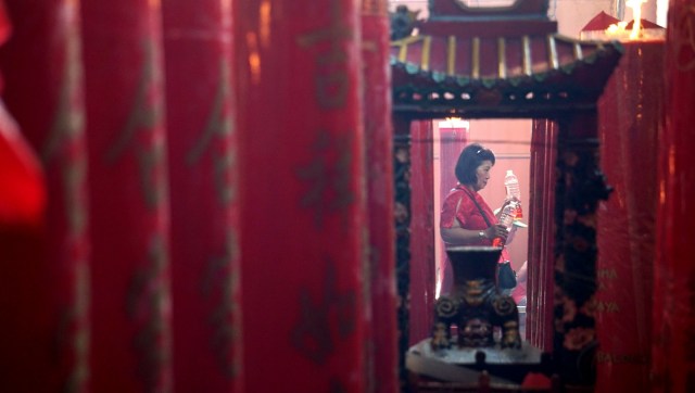 Perayaan Imlek 2570 di Vihara Dharma Bhakti. Foto: Nugroho Sejati/kumparan