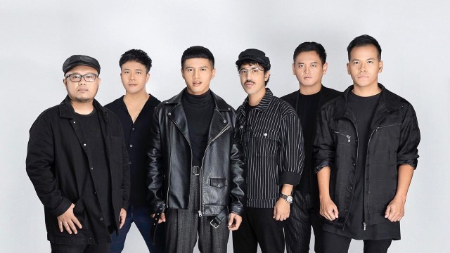 Grup band Nidji bersama vokalis baru, Ubay. Foto: Dok. Musica Studio's