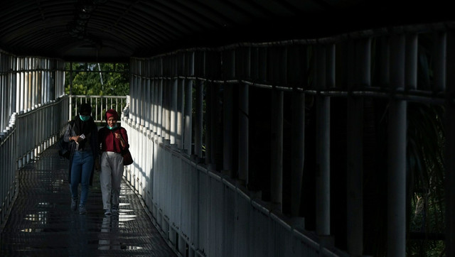 Ilustrasi Jembatan Penyeberangan Orang (JPO). Foto: Nugroho Sejati/kumparan