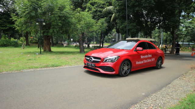 Mercedes-Benz CLA 200 Foto: Ghulam Nayazri/kumparanOTO
