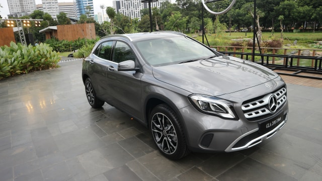 Mercedes-Benz GLA 200 Urban Line. Foto: Ghulam Muhammad Nayazri / kumparanOTO