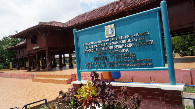 Rumah Si Pitung di Cilincing Marunda, Jakarta Utara. Foto: Iqbal Firdaus/kumparan