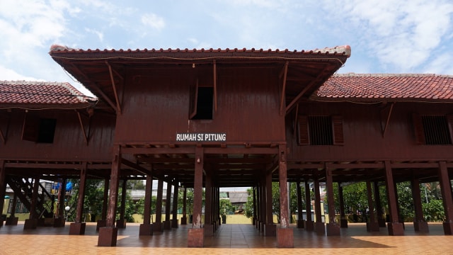 Rumah Si Pitung di Cilincing Marunda, Jakarta Utara. Foto: Iqbal Firdaus/kumparan