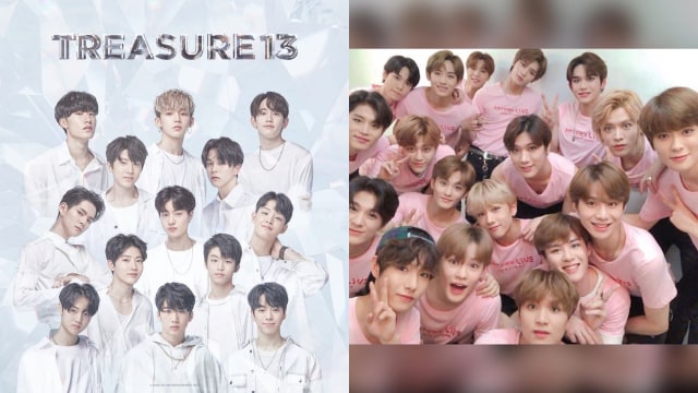 TREASURE 13 dan NCT Foto: Instagram @yg.treasurebox @nct