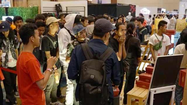 Suasana Jakarta Sneaker Day 2019 Foto: Instagram @jakartasneakerday