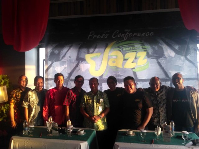 Sejumlah musisi jazz akan tampil pada Khatulistiwa Jazz Festival 2019, di Ayani Megamall, Sabtu (9/2/2019). Nicco Zainal