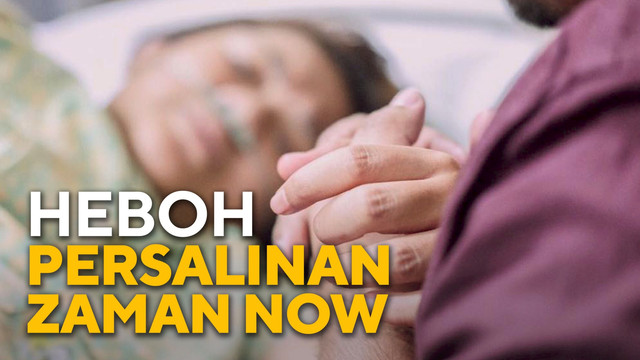 Konten spesial heboh persalinan zaman now. Foto: Instagram/@bukaan.moment