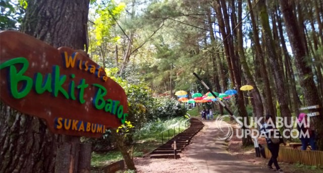 Wisata Bukit Baros di Kampung Cihuis RT 11/04 Desa Sasagaran, Kebonpedes, Kabupaten Sukabumi. | Sumber Foto:Fadillah.