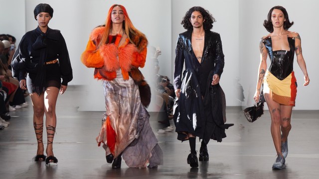 Pierre Davis di NYFW. Foto: Instagram/@nosessola