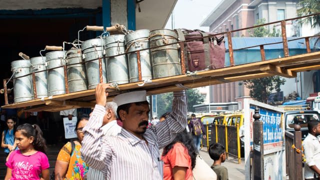 Dabbawalas, pengantar makan siang di India Foto: Shutter Stock