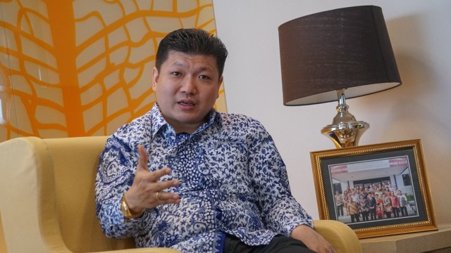 Dirut PT Sritex Iwan Setiawan Lukminto. Foto: Jamal Ramadhan/kumparan