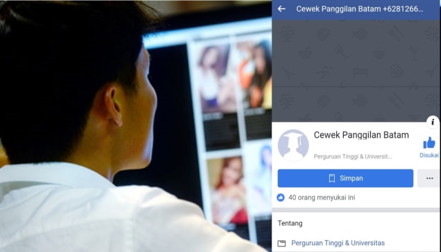 Prostitusi Online Jadi Kejahatan Tersembunyi di Batam