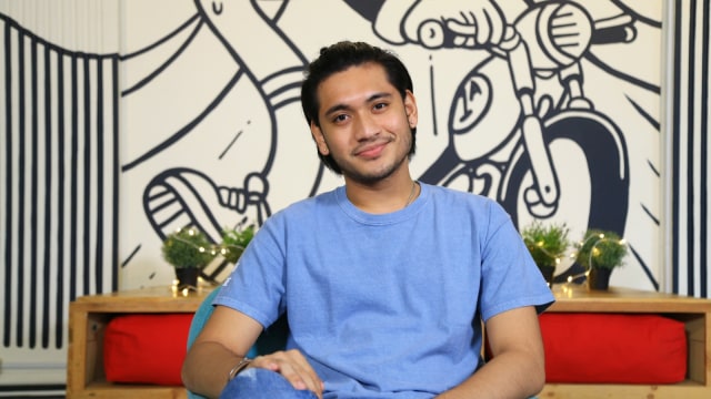 Giorgino Abraham saat berkunjung ke kantor kumparan Jalan Jati Murni No. 1A, Jati Padang, Jakarta Selatan, Selasa, (12/2). Foto: Dicky Adam Sidiq/kumparan