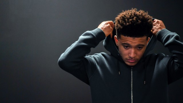 Winger Borussia Dortmund, Jadon Sancho. Foto: Patrik Stollarz/AFP