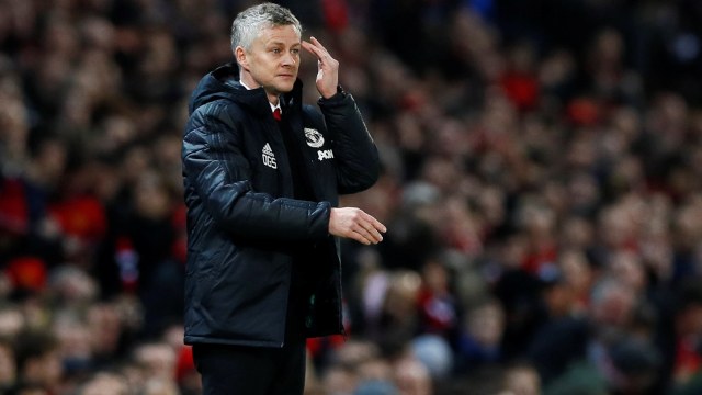 Pelatih interim Manchester United, Ole Gunnar Solskjaer. Foto: Reuters/Jason Cairnduff