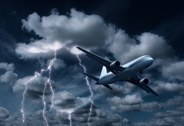 Ilustrasi Turbulensi Pesawat Foto: Shutter Stock