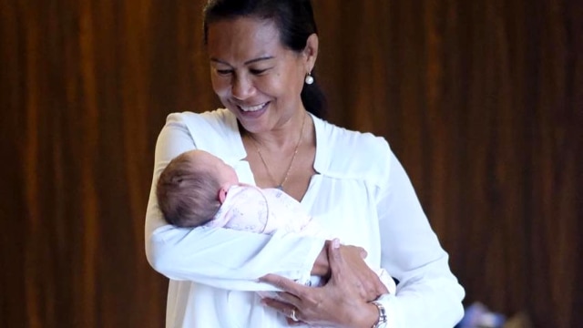 Anak Hamish Daud dan Raisa. Foto: Instagram @jamalfaiz