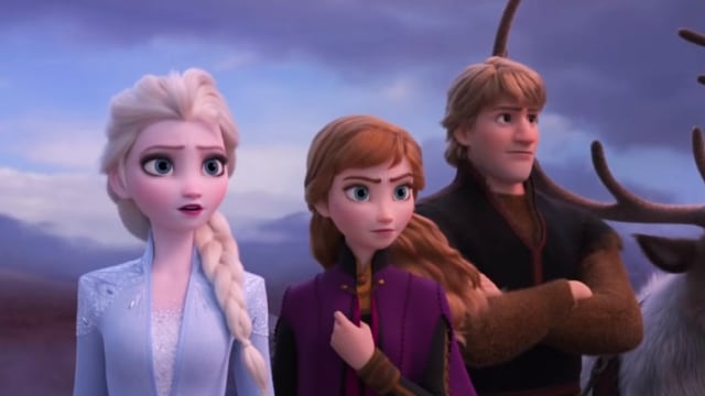 Adegan dalam trailer fim 'Frozen 2' Foto: YouTube.com/Walt Disney Animation Studios