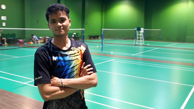 Ricky Karanda Suwardi berlatih bersama Berkat Abadi jelang Djarum Superliga 2019. Foto: Karina Nur Shabrina/kumparan
