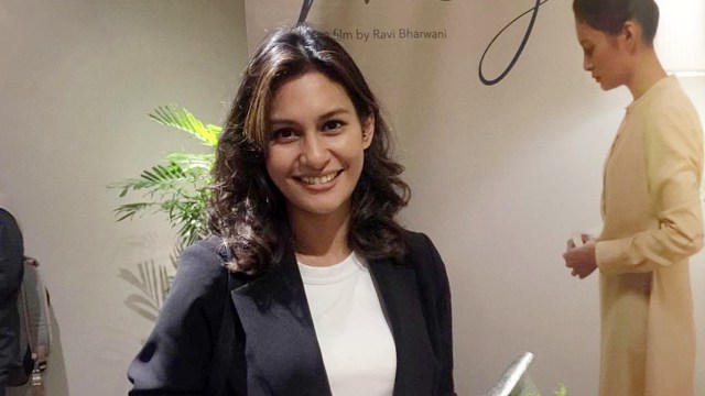 Raihaanun di Plaza Indonesia Film Festival 2019, Jakarta Pusat, Kamis (14/2). Foto: Regina Kunthi Rosary/kumparan