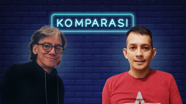 Komparasi Fariz RM dan Jupiter Fortissimo. Foto: Infografik: Nunki Lasmaria Pangaribuan.