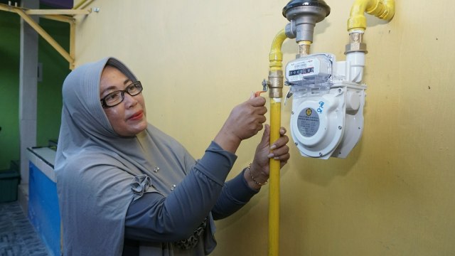 Ilustrasi Jaringan Gas Rumah Tangga. Foto: Sejati Nugroho/kumparan