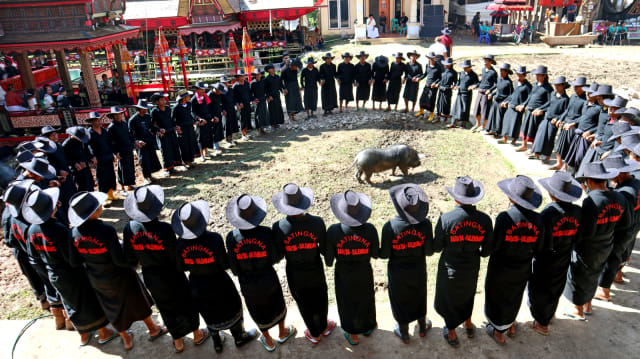 Tradisi Rambu Solo di Toraja. Foto: Helinsa Rasputri/kumparan