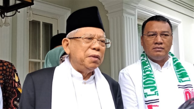 Calon wakil presiden nomor urut 01, Ma'ruf Amin. Foto: Paulina Herasmaranindar/kumparan