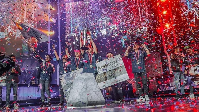 EVOS Esports juara AOV Star League Season 2. Foto: Garena Indonesia
