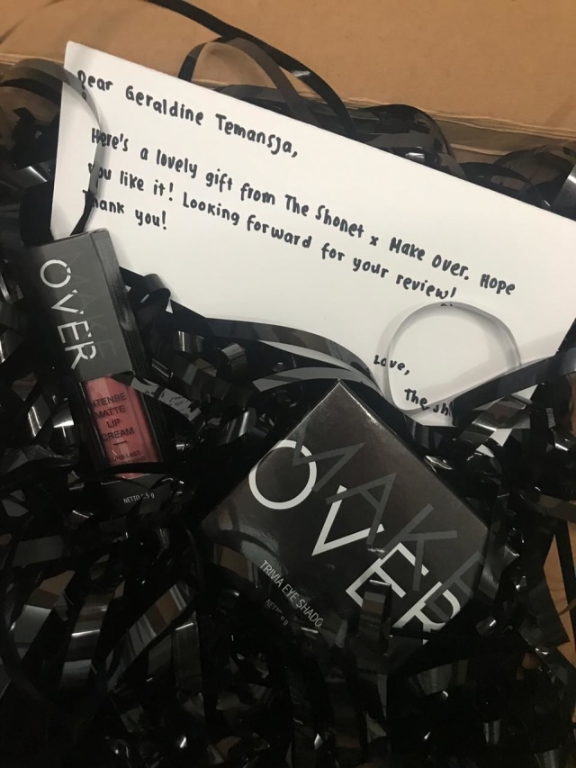 Review 2 Produk Make Over: Intense Matte Lip Cream & Trivia Eye Shadow!