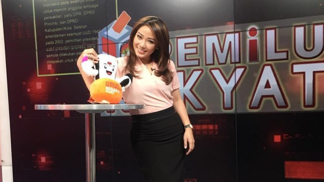 Anisha Dasuki, salah satu moderator Debat Capres putaran kedua (Foto: Instagram/@anishadasuki)