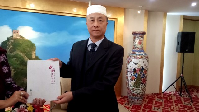 Wakil Presiden China Islamic Association, Abdul Amin Jin Rubin. Foto: Marcia Audita/kumparan