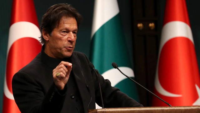 Perdana Menteri Pakistan Imran Khan. Foto: AFP/ADEM ALTAN