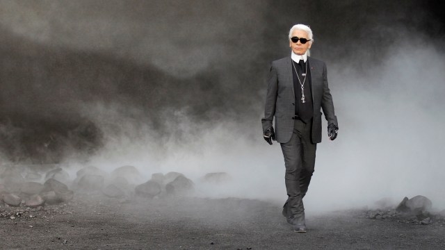 Karl Lagerfeld Foto: REUTERS/Benoit Tessier
