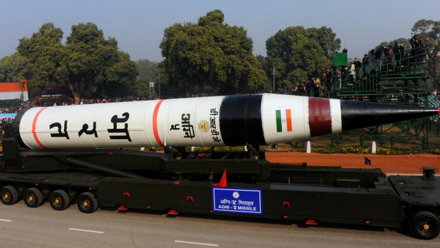Rudal Agni India. Foto: AFP/RAVEENDRAN