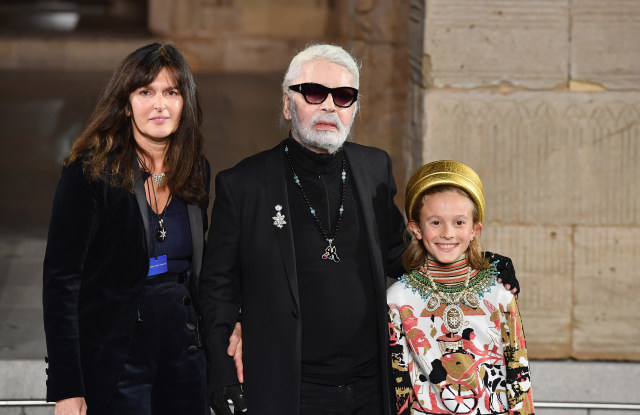 Karl Lagerfeld dan Virginie Viard Foto: dok.AFP