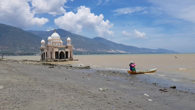 Lokasi Pantai Tamanria, Teluk Palu, di Kelurahan Lere, Kecamatan Palu Barat, Kota Palu. Foto: Amar Burase/PaluPoso 