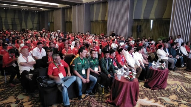 Suasana pelatihan saksi TPS yang digelar TKN Jokowi-Ma'ruf Amin. Foto: Paulina Herasmaranindar/kumparan