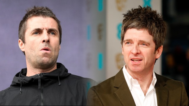 Liam Gallagher dan Noel Gallagher Foto: AFP/Fred Tanneau