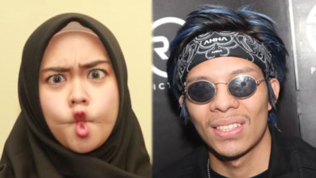 YouTuber Ria Ricis dan Atta Halilintar Foto: Munady Widjaja